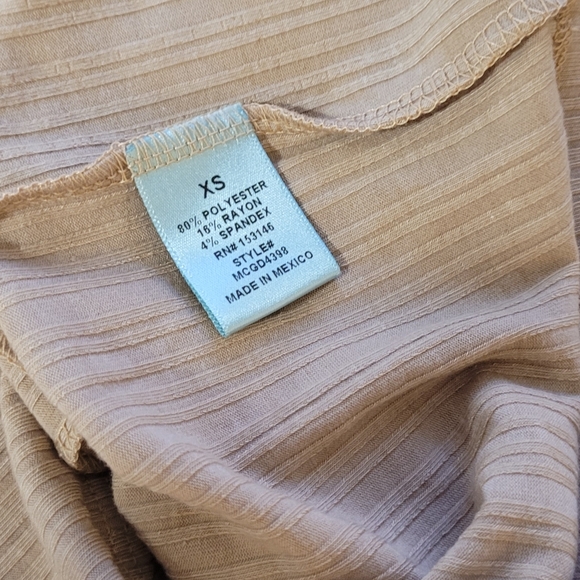 Good luck gem from Nordstrom Rack  dress XS Taupe new with tags - Picture 7 of 8